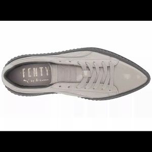 Rihanna Fenty X Puma Grey Pointy Toe Creeper